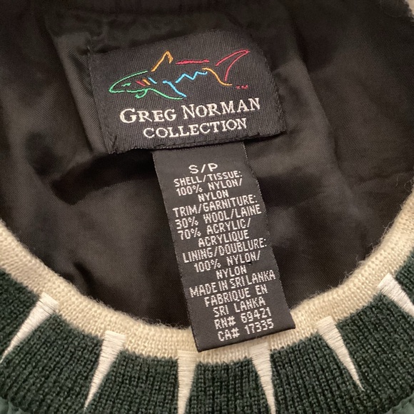 Vintage Greg Norman Golf Pullover windbreaker jacket mens size small - Picture 7 of 12